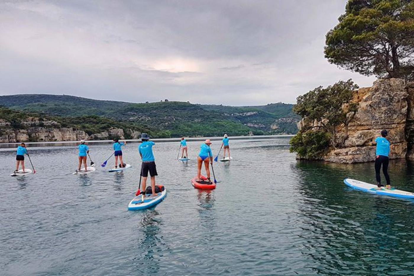 stage Yoga Paddle Hautes Alpes, weekend Yoga Paddle dans le Verdon 