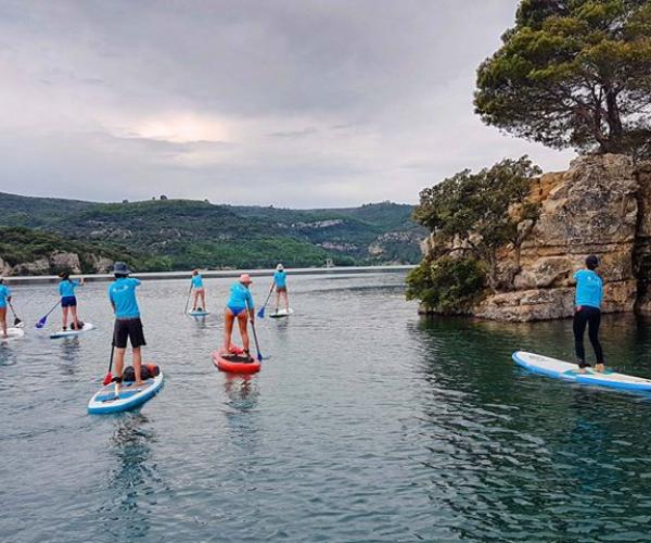 stage Yoga Paddle Hautes Alpes, weekend Yoga Paddle dans le Verdon 