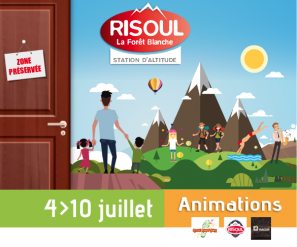 COURS DE SPORT ET DE YOGA À LA STATION DE RISOUL ÉTÉ 2020